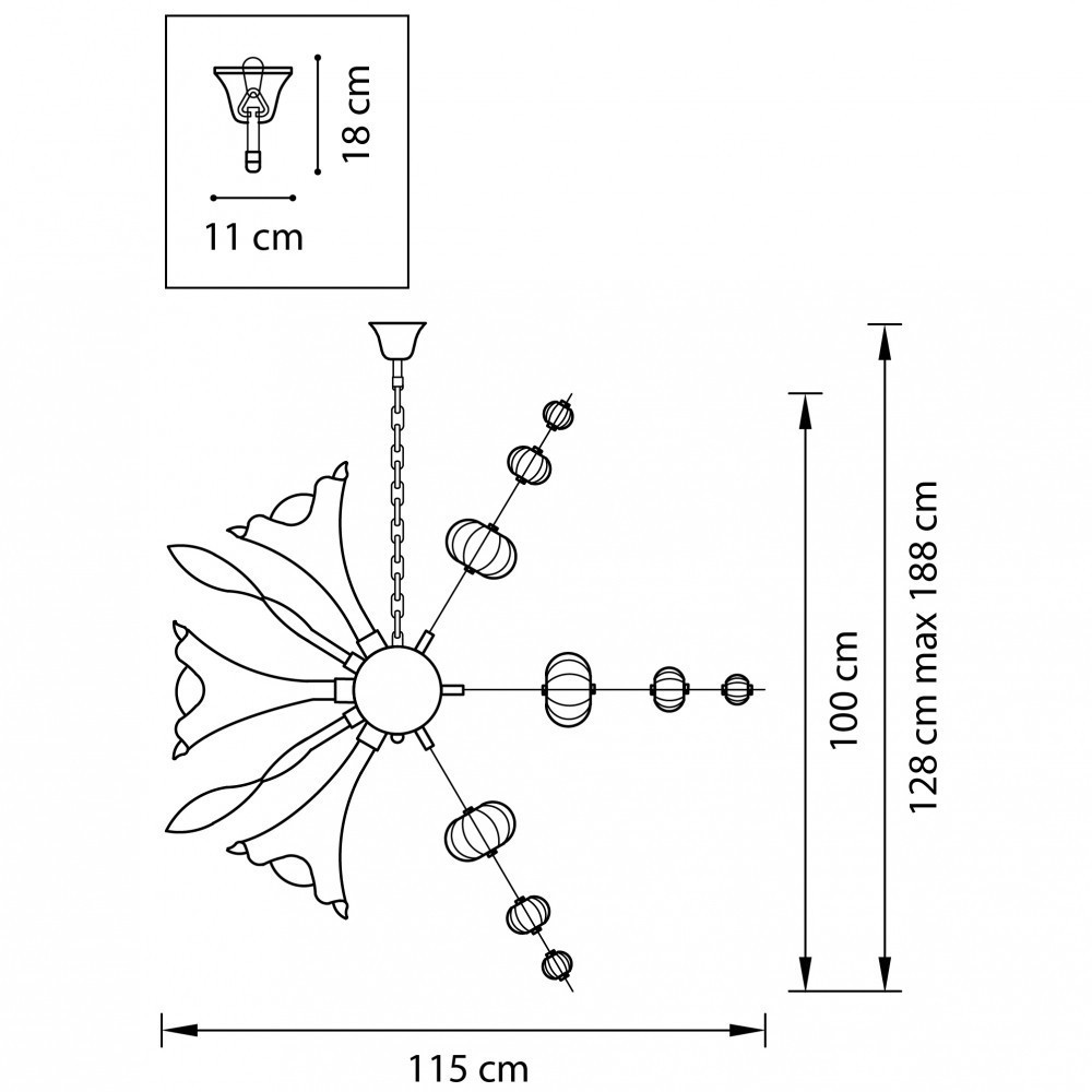 Lightstar *** (MD8135-12) Люстра CELESTA LED 12х6W(Led) G9  RED (в комплекте) Lightstar *** (MD8135-12) Люстра CELESTA LED 12х6W(Led) G9  RED (в комплекте)